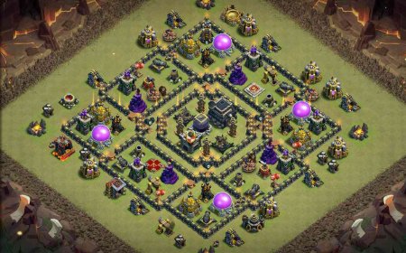 Hard to Break TH9 Base for CoC Wars