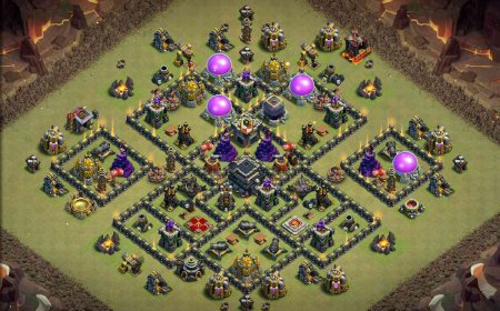Unbeatable TH9 War Base with Link