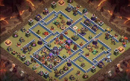 Pro Town Hall 15 Base - Anti 3 Star | Klaus TH15 Base