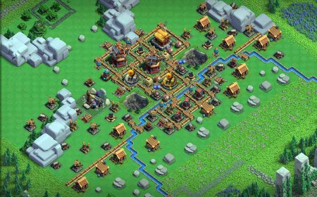 Golem Quarry 3 Base Layout | Clan Capital | Clash of Clans