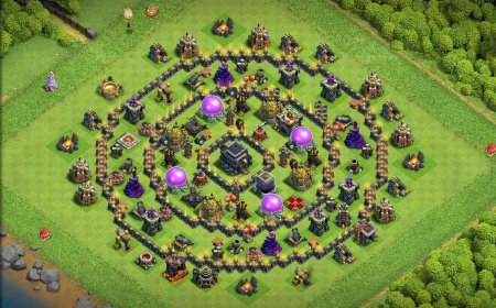 Top TH9 Farming Base for Maximum Loot Protection