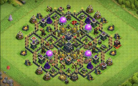 Best TH9 Farming Base Layout for Strong Defense