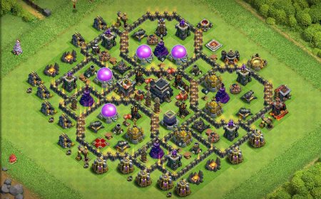 TH9 Farming Base With Link #14