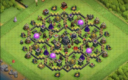 Top TH9 Trophy Base for Competitive Clashing