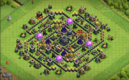 Powerful TH9 Trophy Base for Winning Strategies