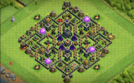 Highly Effective TH9 Trophy Base Against Attacks