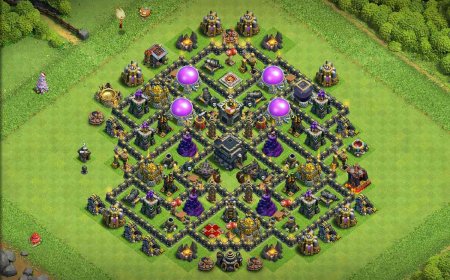 Best TH9 Trophy Base | Anti 2 Star | Clash of Clans