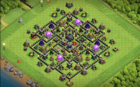Pro TH9 Trophy Base Layout for Strong Defense
