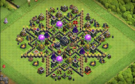 Unbeatable TH9 Hybrid Base for Trophy Protection