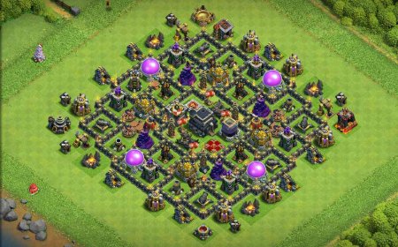 Best TH9 Farming Hybrid Base for Loots
