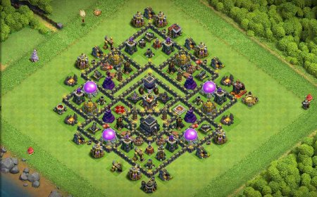TH9 Hybrid Base Updated for Competitive Play