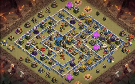 Unleash Havoc on Enemies with this Top TH12 War Base Design