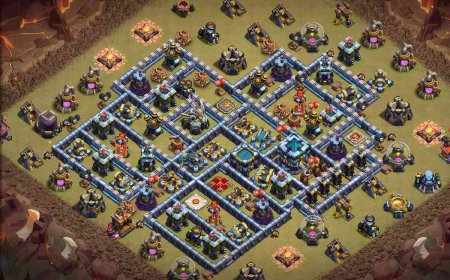 Dominate Clan Wars with this Top TH13 War Base | Anti 3 Star