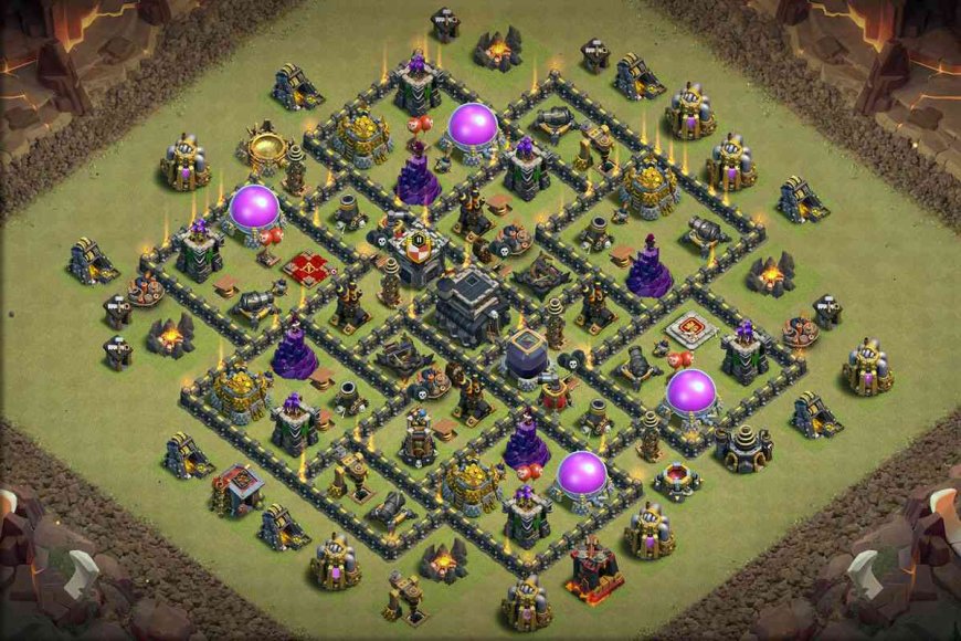 Best Town Hall 9 Base Anti 2 Star Clash of Clans Base 2025