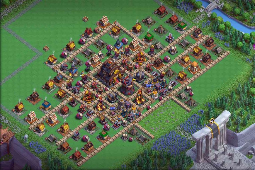 level 9 clash of clans base layout