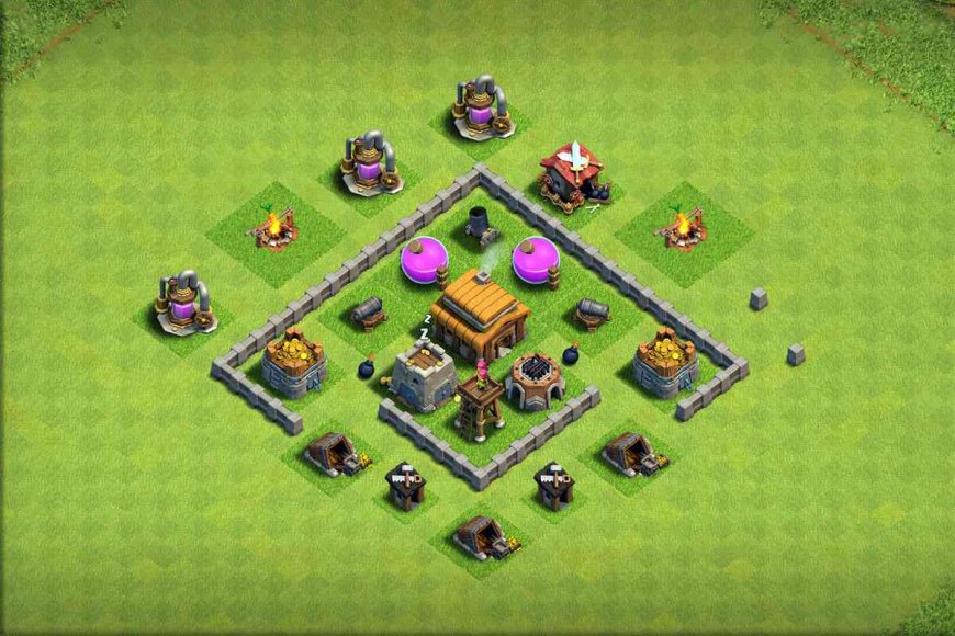 clash of clans war base 2023