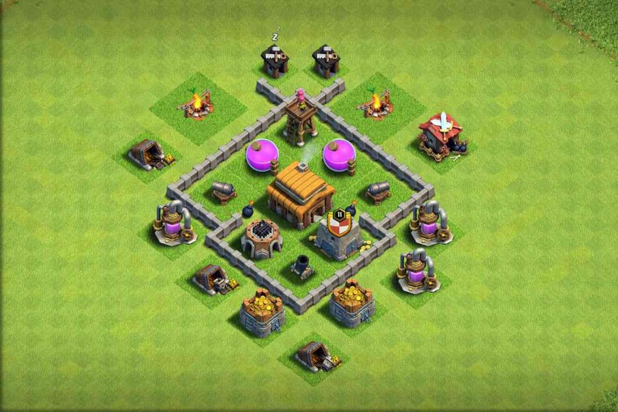 Town Hall 3 Base Link - ClashCodes