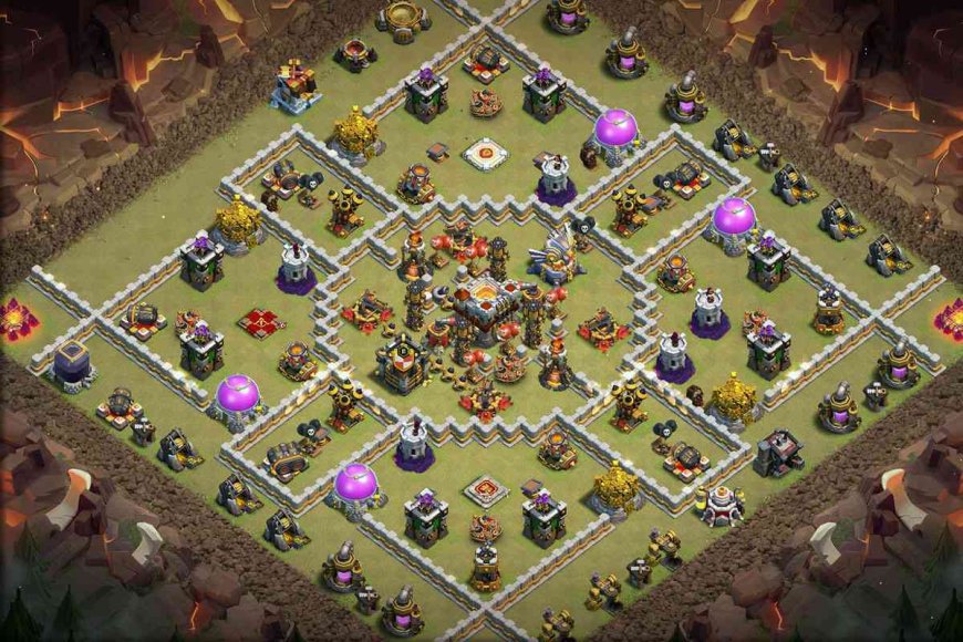 Split TH11 Base - War | Anti 2 Star | Clash of Clans