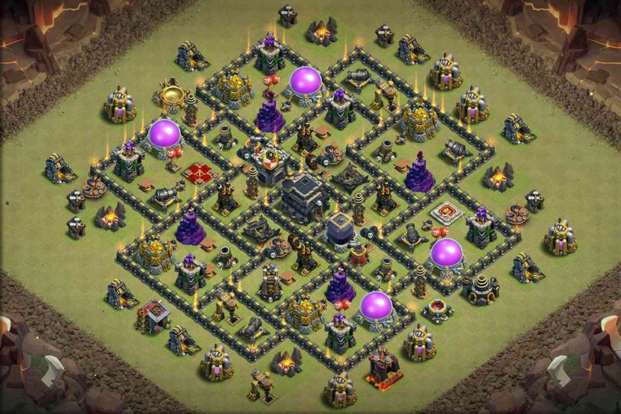 Best Town Hall 9 Base - Anti 2 Star | Clash of Clans Base