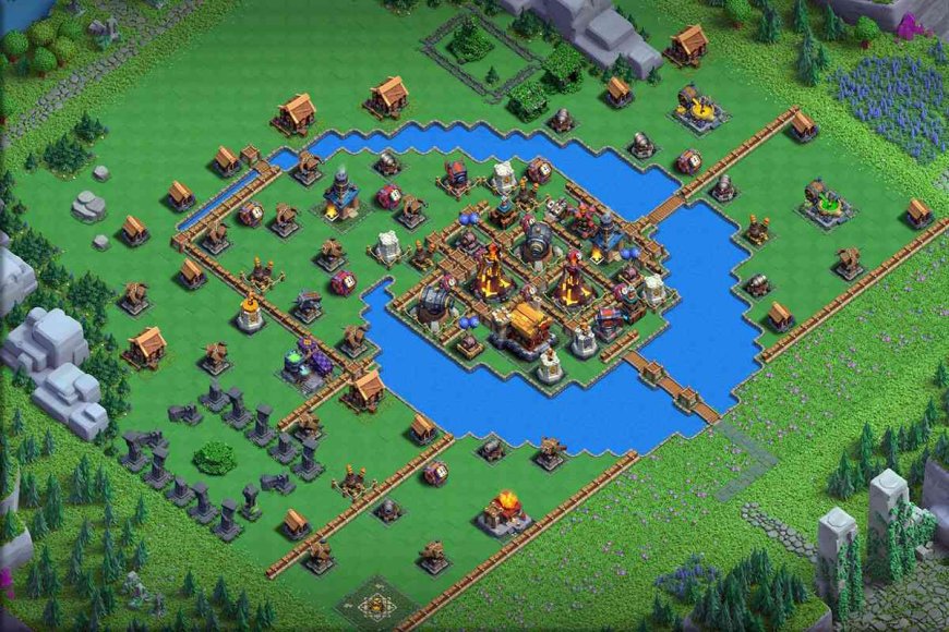 New Wizard Valley 4 Base | Clash of Clans 2023