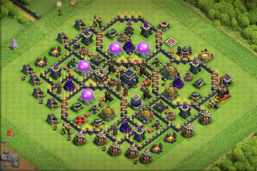 TH9 Farming Base With Link #14