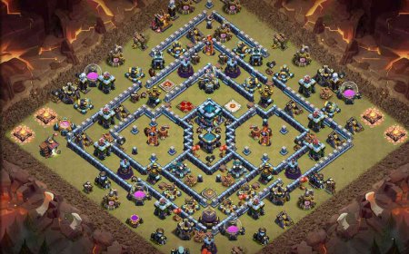 Unbeatable COC TH13 Base Layout: Anti-2 Star