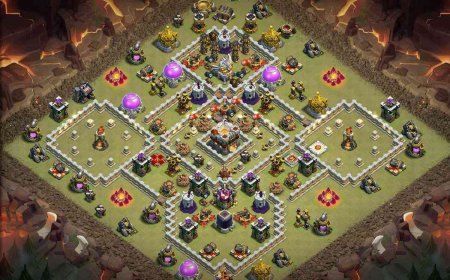Insane TH11 War Base for Ultimate Defense Mastery