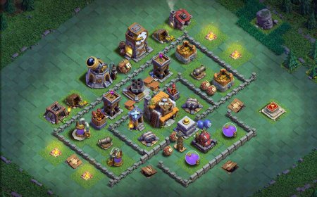 Crush Enemies with this Unbeatable BH5 Base Design in Clash of Clans