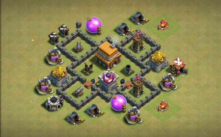 Hard to Beat TH4 Base Design