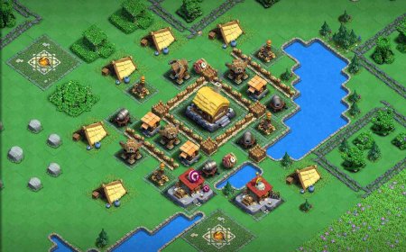 Compact Barbarian Camp 1 Base | Clash of Clans