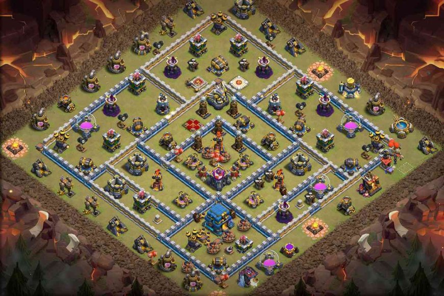 Electro Base Code Unbeatable TH12 War Base: Crush Electro Dragons | Anti 3-Star - ClashCodes