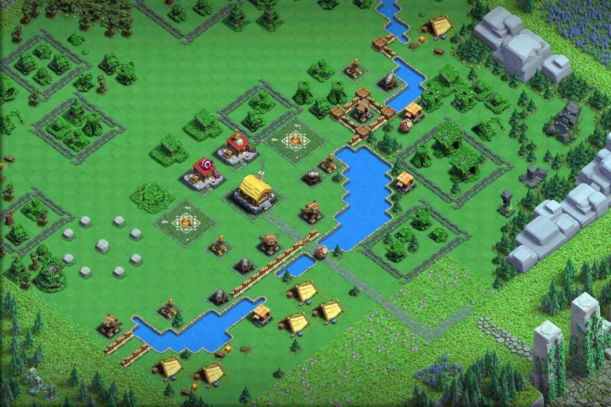 Barbarian Camp 1 Default Base | Clash Of Clans - 2024