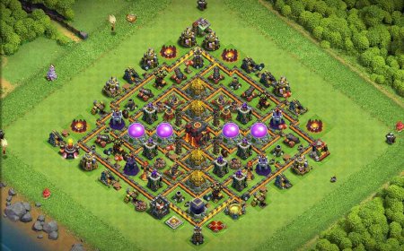 Best TH10 Farming Base |  Anti-2 Star Layout