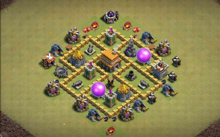 Winning TH5 Base Design For Home Village