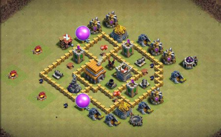 Insane TH5 Best Base for Ultimate Defense