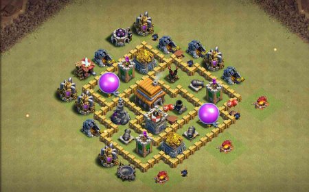 Unbeatable TH5 Defense Base for CoC