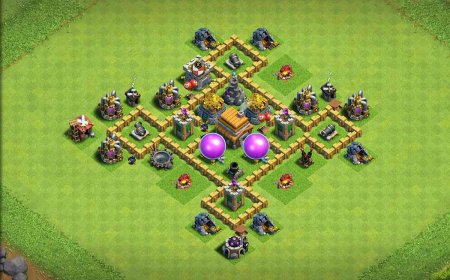 Best TH5 Anti 2 Star Farming Base Design