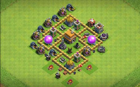 Top TH5 Trophy Base Layout for Trophies
