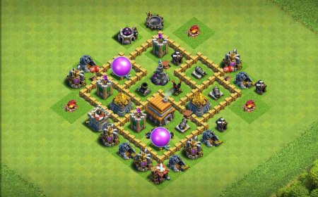 Highly Effective CoC TH5 Trophy Base