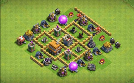 Exceptional TH5 Trophy Base Against Attacks