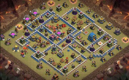 Ultimate TH12 War Base Link: Unbeatable Anti 3 Star Design
