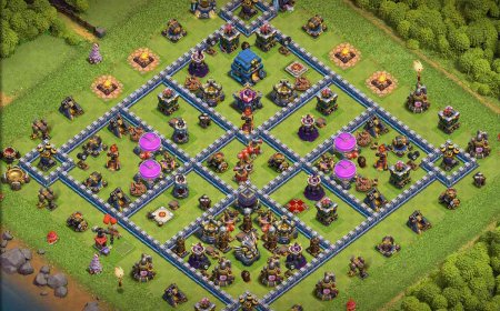 TH12 Farming Base with Link | Anti 3 Stars | Clash of Clans