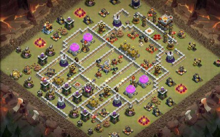 Unstoppable Defense: TH11 Anti-3 Star War Base in Clash of Clans