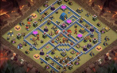 Ultimate TH12 Strong Base Design | Clash of Clans: War Base Link