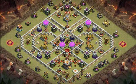 Best TH11 Anti-3 Star War Base in Clash of Clans