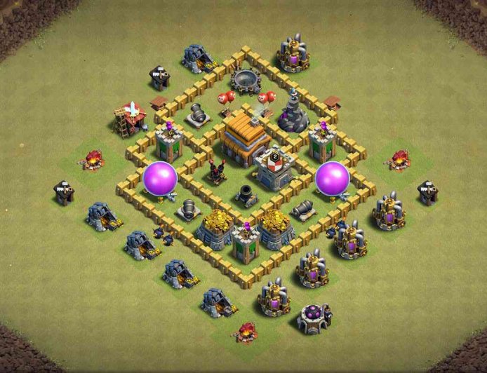 Victorious TH5 Base Layout: Dominate Clash of Clans