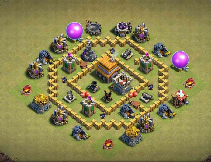 Defend Strong: Ultimate TH5 Base Layout