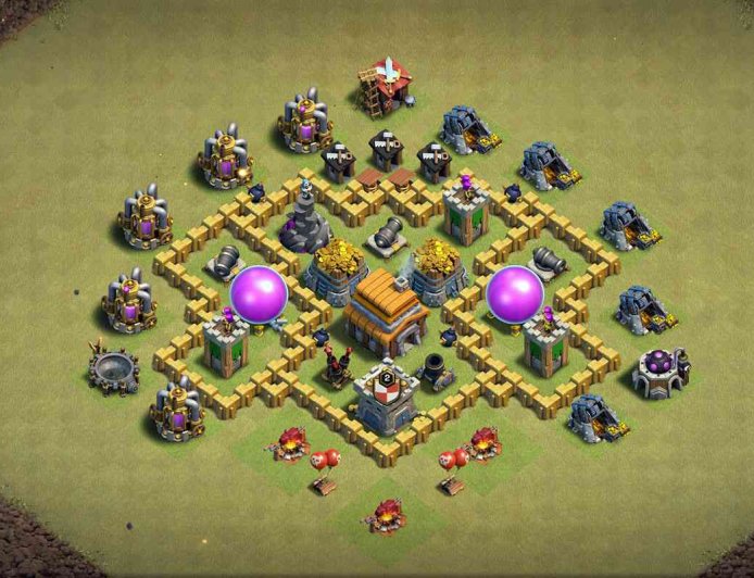 Undefeated TH5 Base: Ultimate Defense