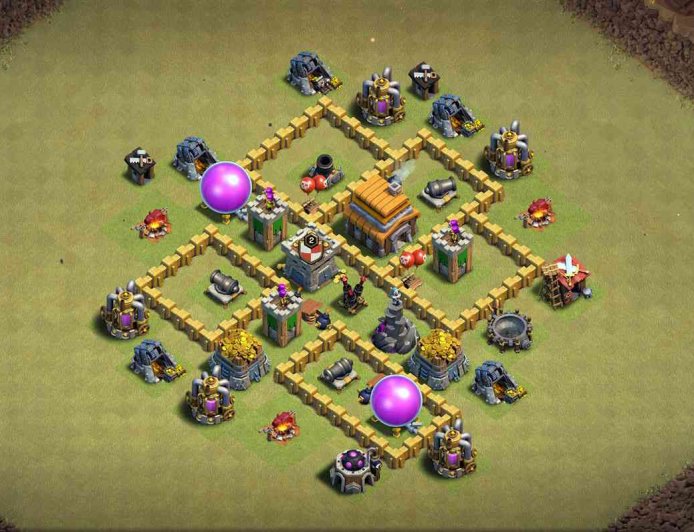 Unbeatable TH5 Base Layout: Impenetrable Defense in Clash of Clans