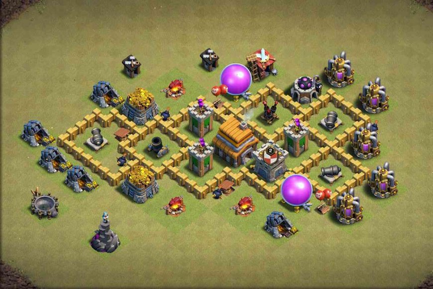 Clash Of Clans 5th Town Hall Base Top 20 Town Hall 5 Layouts | TH5 Base | Clash of Clans 2023 - Town Hall